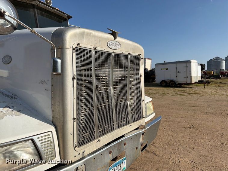 image for item FK3379 1996 Peterbilt 377 flatbed truck