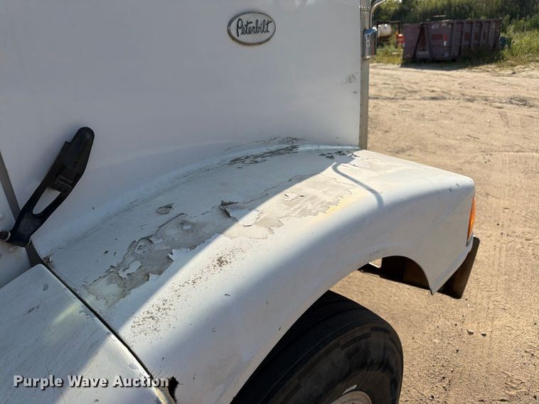 image for item FK3379 1996 Peterbilt 377 flatbed truck