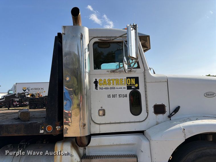 image for item FK3379 1996 Peterbilt 377 flatbed truck