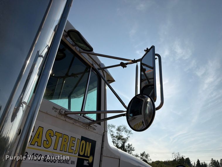 image for item FK3379 1996 Peterbilt 377 flatbed truck
