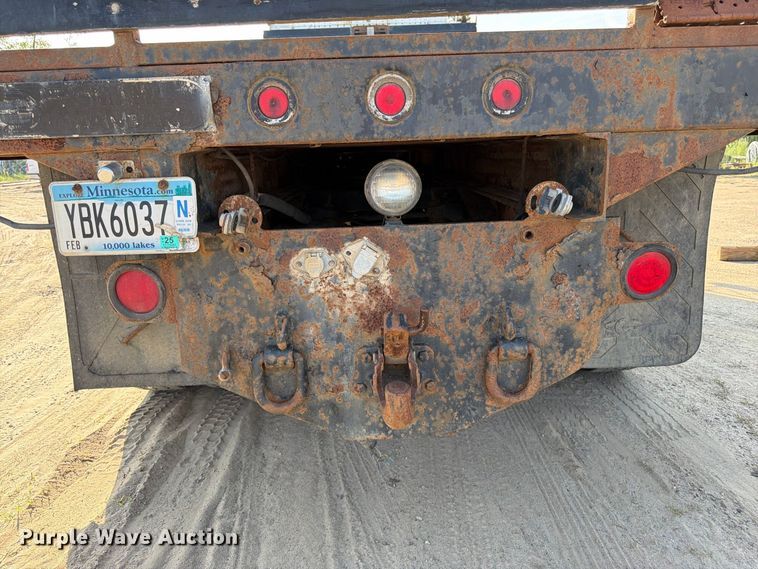 image for item FK3379 1996 Peterbilt 377 flatbed truck
