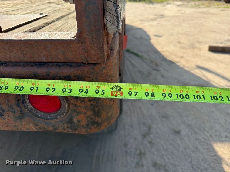 image for item FK3379 1996 Peterbilt 377 flatbed truck