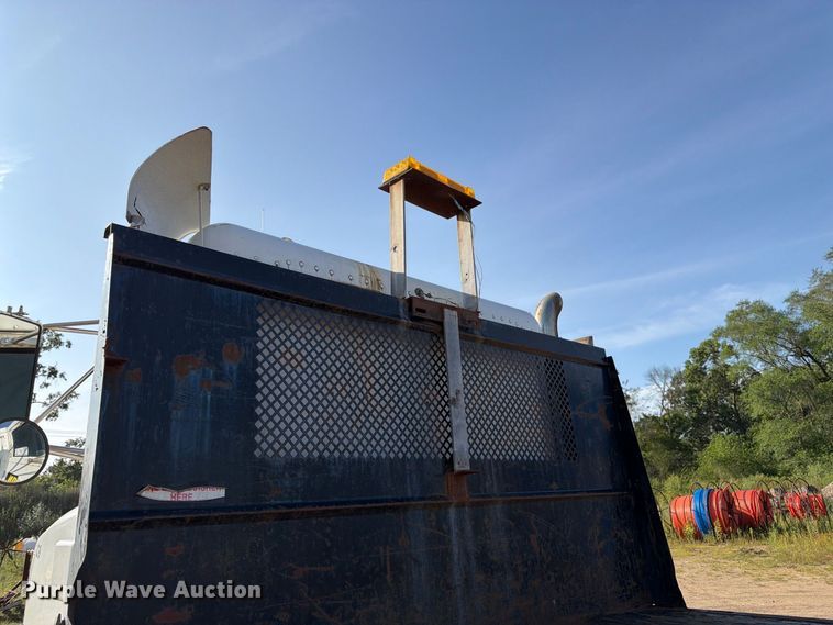 image for item FK3379 1996 Peterbilt 377 flatbed truck