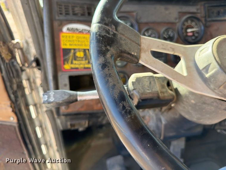 image for item FK3379 1996 Peterbilt 377 flatbed truck