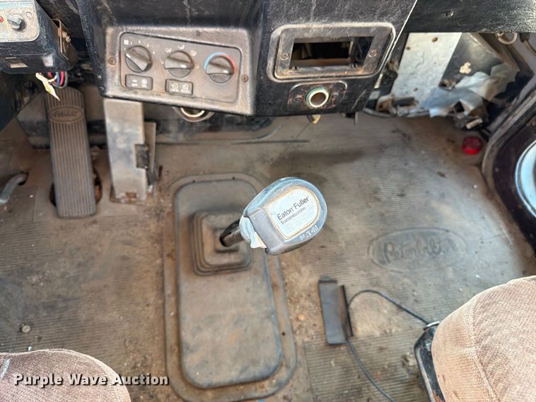 image for item FK3379 1996 Peterbilt 377 flatbed truck