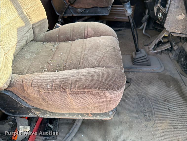 image for item FK3379 1996 Peterbilt 377 flatbed truck