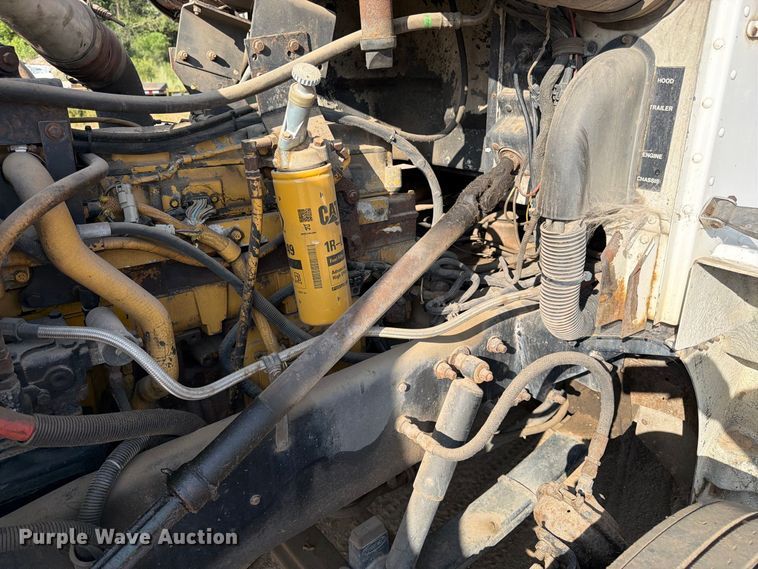 image for item FK3379 1996 Peterbilt 377 flatbed truck