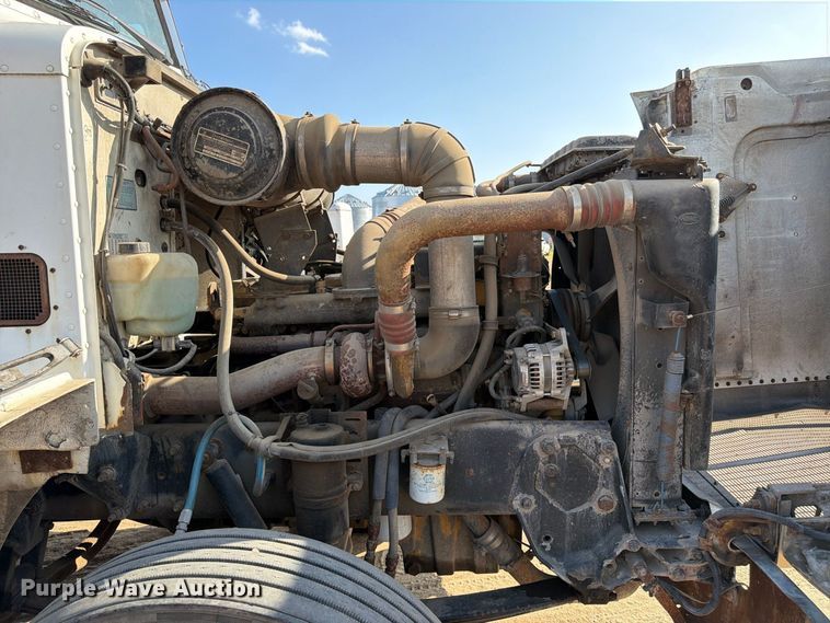 image for item FK3379 1996 Peterbilt 377 flatbed truck