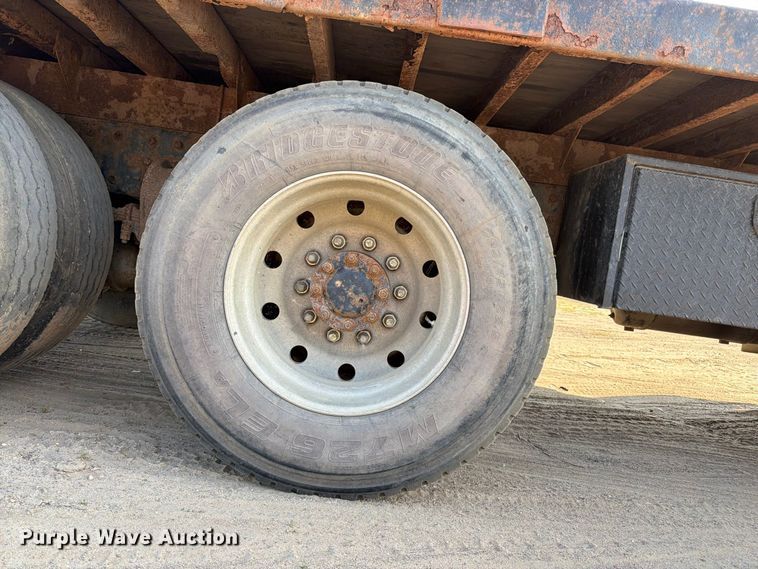 image for item FK3379 1996 Peterbilt 377 flatbed truck