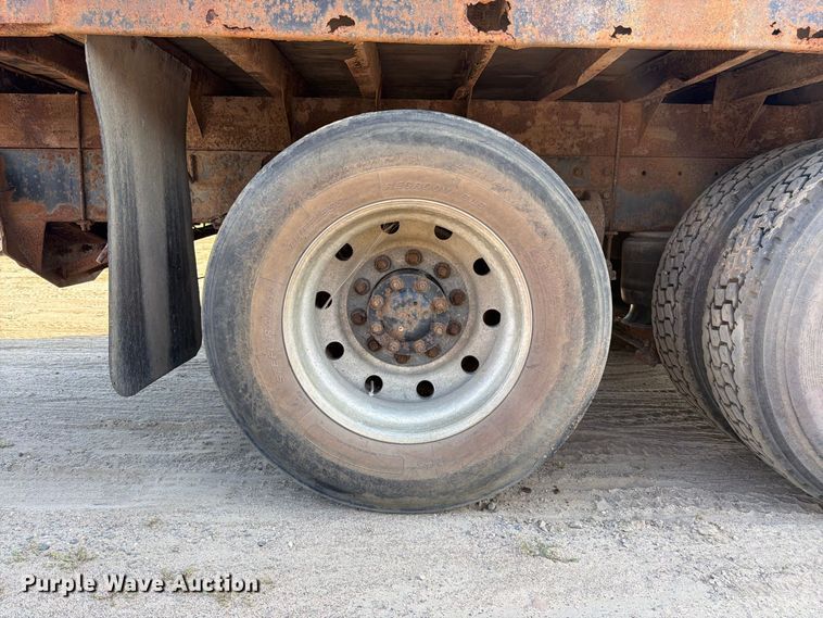 image for item FK3379 1996 Peterbilt 377 flatbed truck
