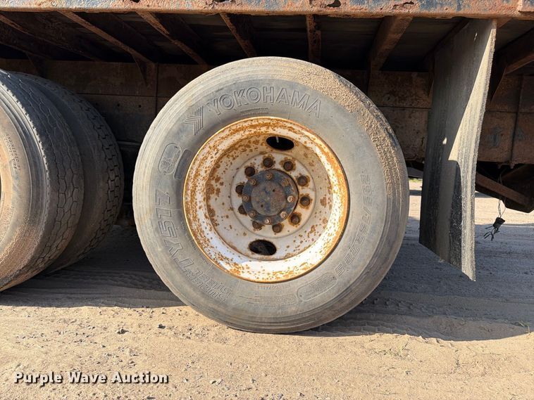 image for item FK3379 1996 Peterbilt 377 flatbed truck