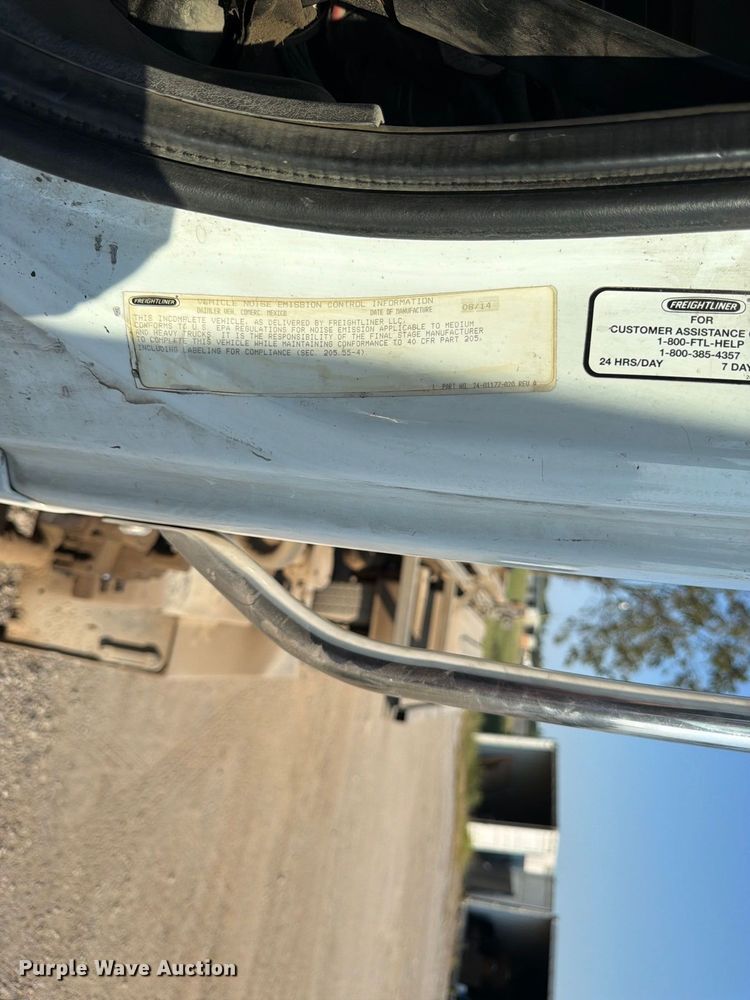 image for item FK3405 2015 Freightliner 114SD hook lift truck