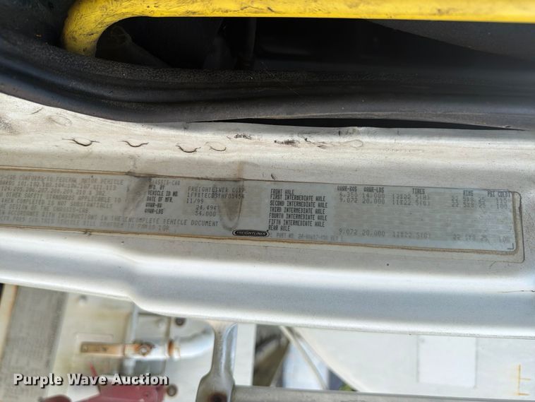image for item FN2039 2000 Freightliner FL112 fuel truck