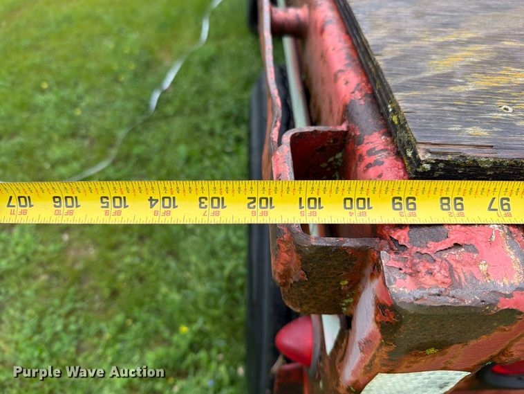 image for item FN5850 1992 Fontaine Trailer Co. flatbed truck