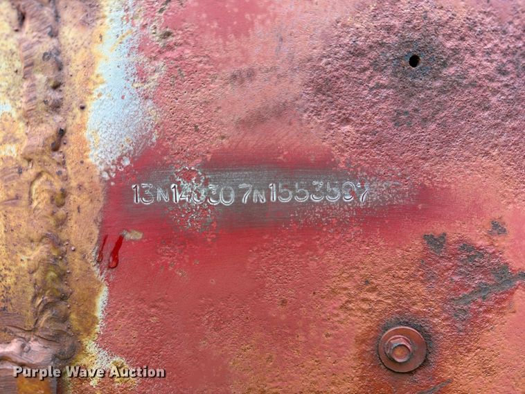 image for item FN5850 1992 Fontaine Trailer Co. flatbed truck