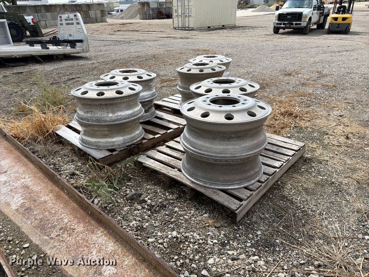 image for item FP3088 (12) Aluminum hub pilot wheels
