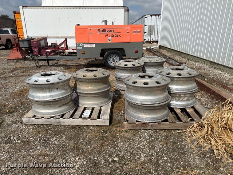 image for item FP3088 (12) Aluminum hub pilot wheels
