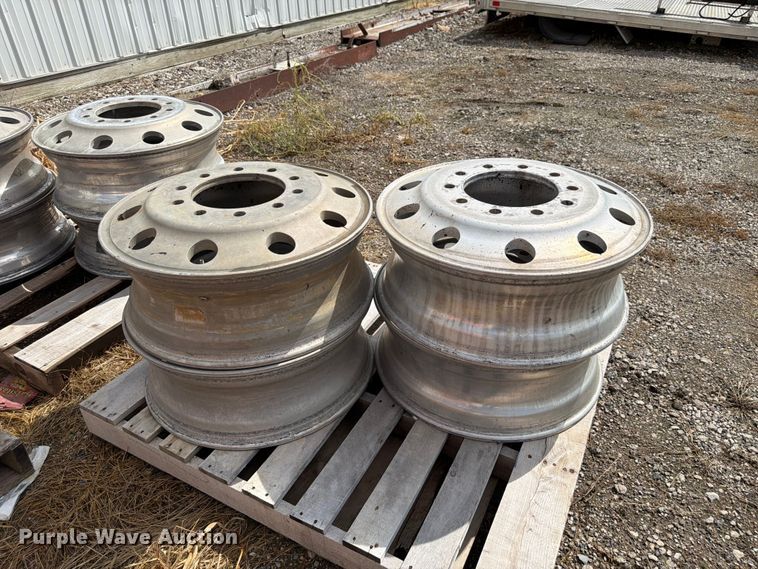 image for item FP3088 (12) Aluminum hub pilot wheels