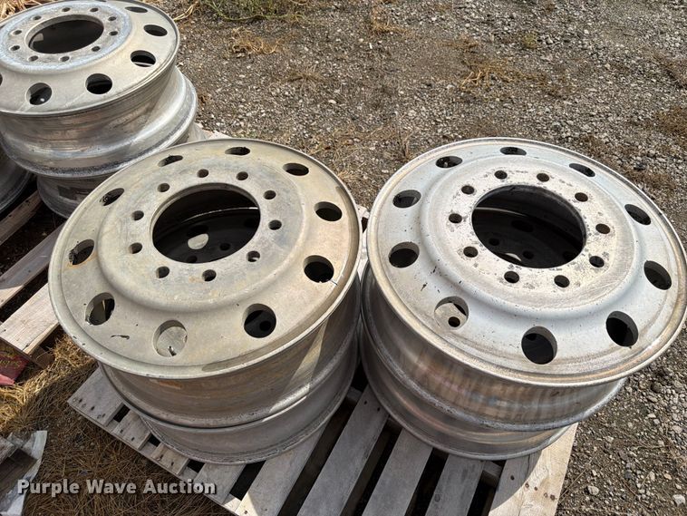image for item FP3088 (12) Aluminum hub pilot wheels