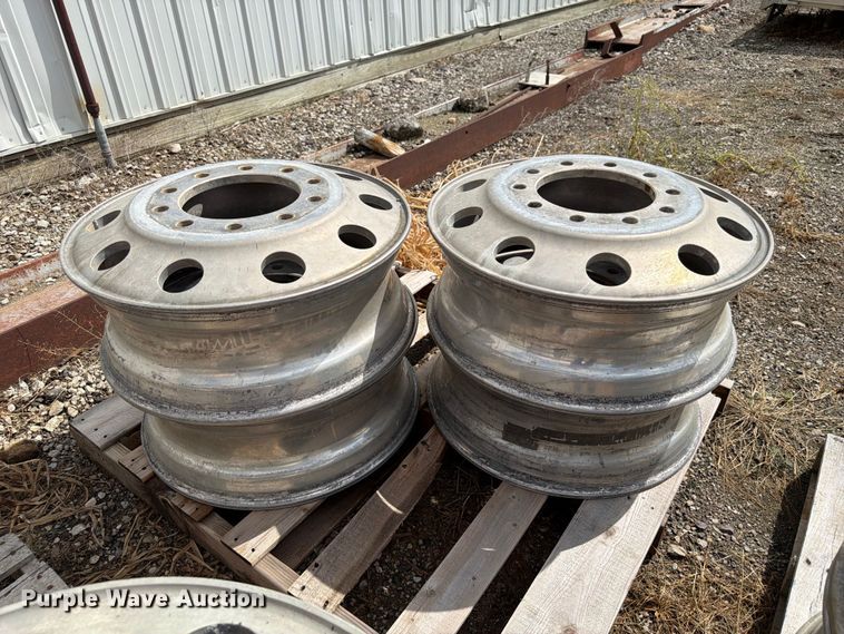 image for item FP3088 (12) Aluminum hub pilot wheels
