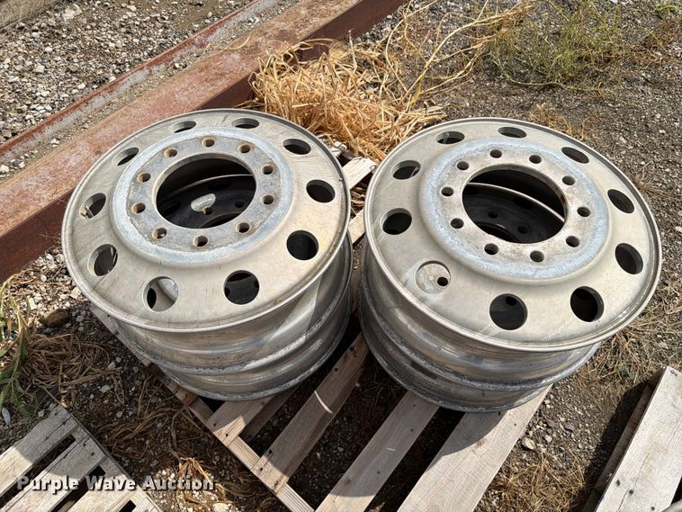 image for item FP3088 (12) Aluminum hub pilot wheels