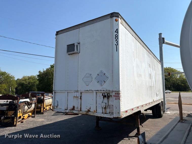 image for item FT6210 1993 Monon JA3-32-SA-28W dry van trailer