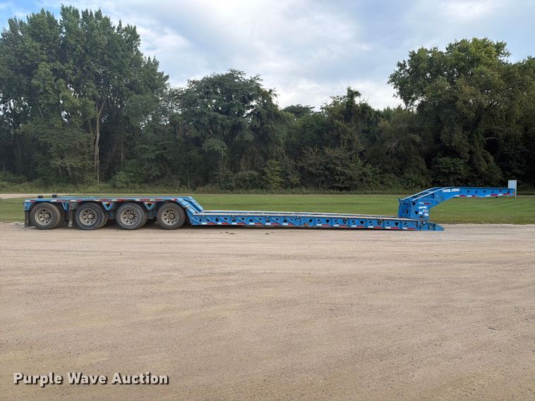image for item FT8015 2016 Trail King Industries Advantage Plus lowboy equipment trailer