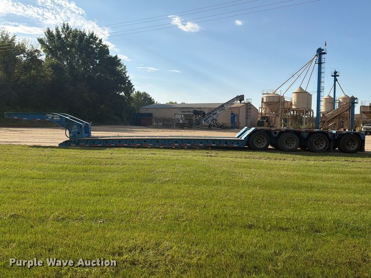 image for item FT8015 2016 Trail King Industries Advantage Plus lowboy equipment trailer