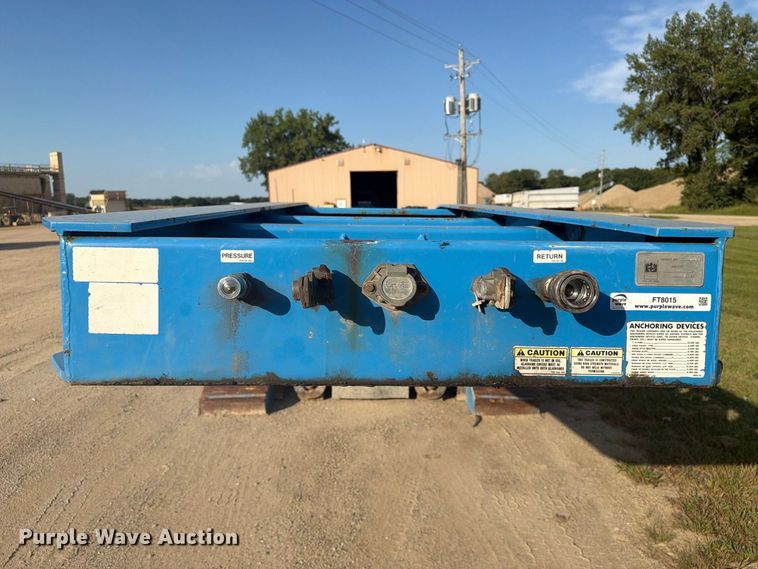 image for item FT8015 2016 Trail King Industries Advantage Plus lowboy equipment trailer
