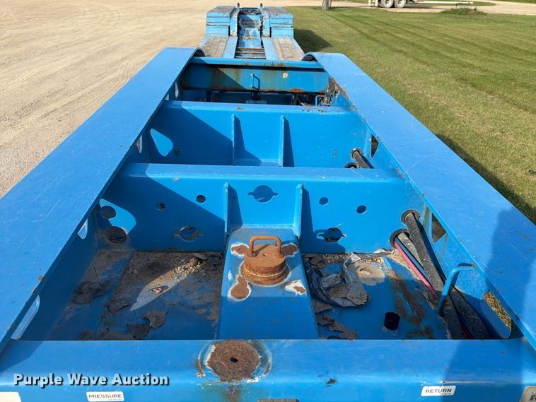 image for item FT8015 2016 Trail King Industries Advantage Plus lowboy equipment trailer