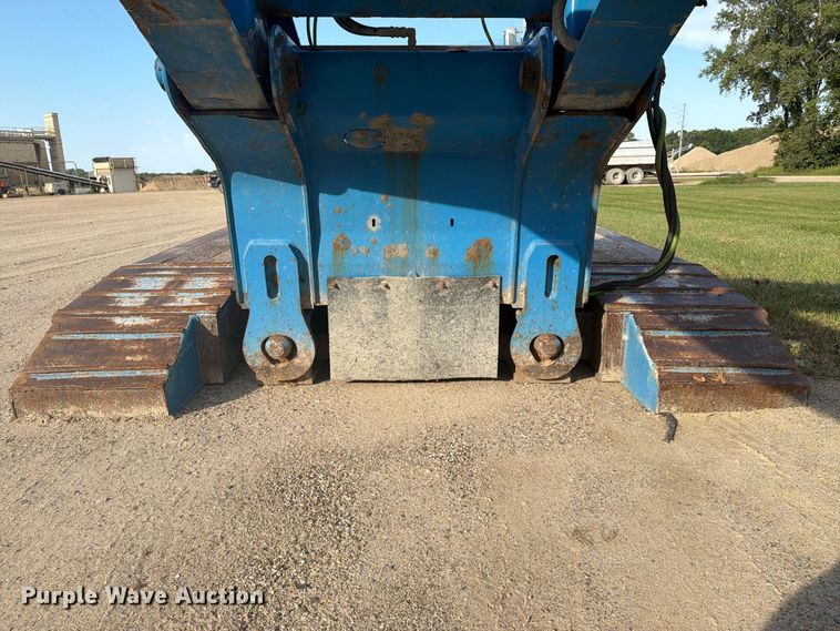 image for item FT8015 2016 Trail King Industries Advantage Plus lowboy equipment trailer
