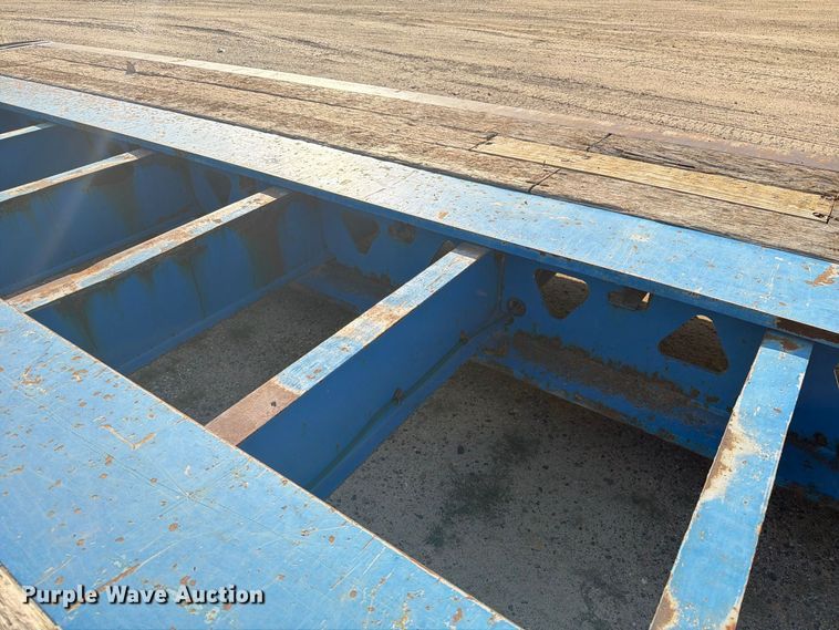 image for item FT8015 2016 Trail King Industries Advantage Plus lowboy equipment trailer