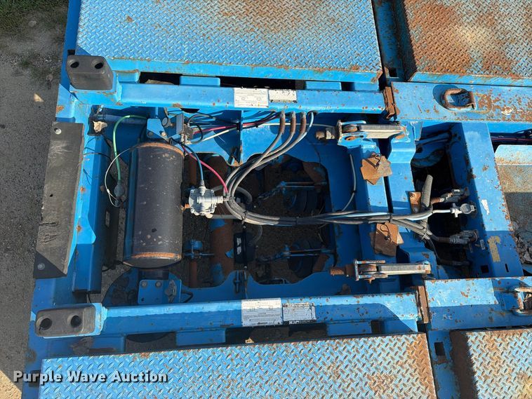 image for item FT8015 2016 Trail King Industries Advantage Plus lowboy equipment trailer