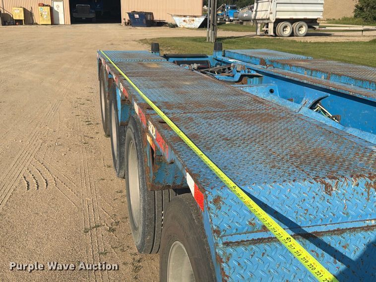 image for item FT8015 2016 Trail King Industries Advantage Plus lowboy equipment trailer