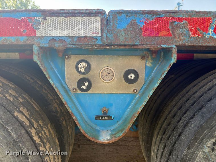 image for item FT8015 2016 Trail King Industries Advantage Plus lowboy equipment trailer