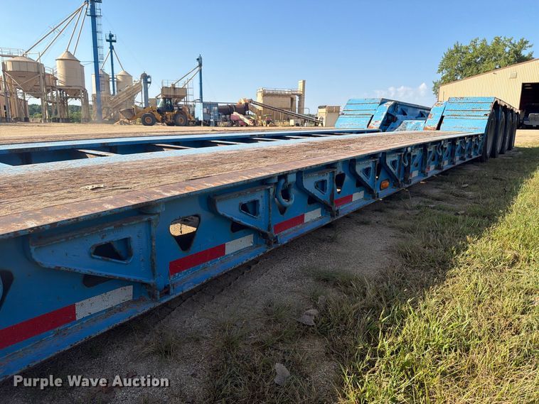 image for item FT8015 2016 Trail King Industries Advantage Plus lowboy equipment trailer