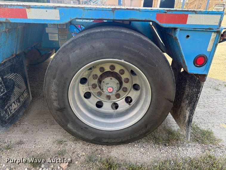 image for item FT8015 2016 Trail King Industries Advantage Plus lowboy equipment trailer