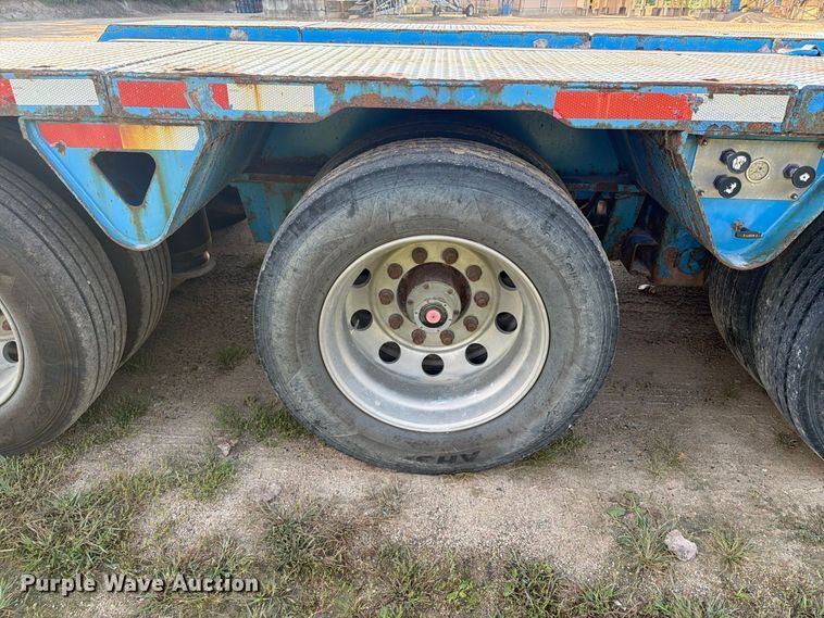image for item FT8015 2016 Trail King Industries Advantage Plus lowboy equipment trailer