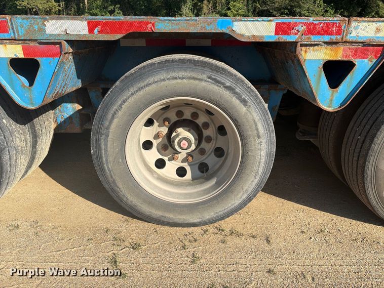 image for item FT8015 2016 Trail King Industries Advantage Plus lowboy equipment trailer