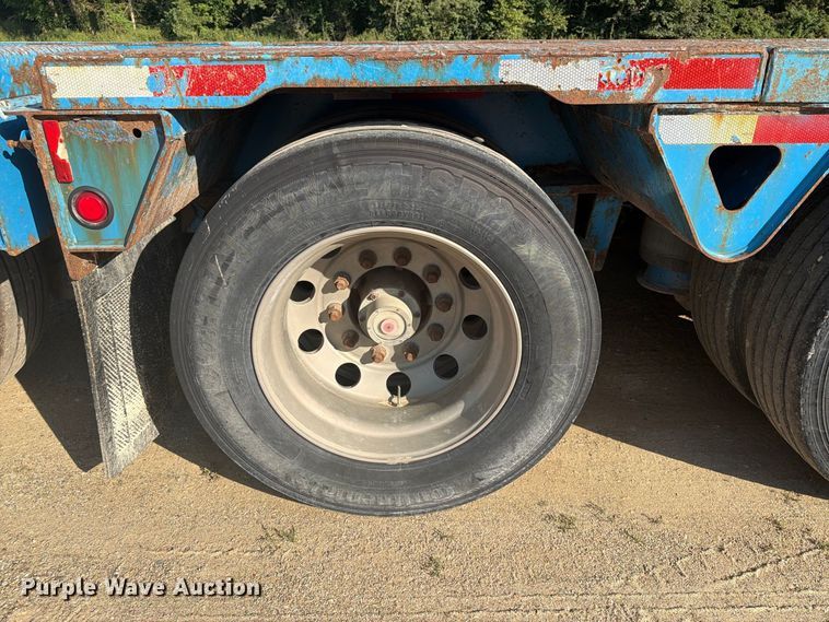 image for item FT8015 2016 Trail King Industries Advantage Plus lowboy equipment trailer