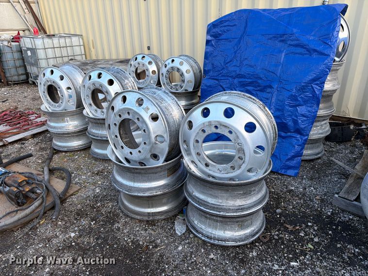 (10) truck tractor wheels