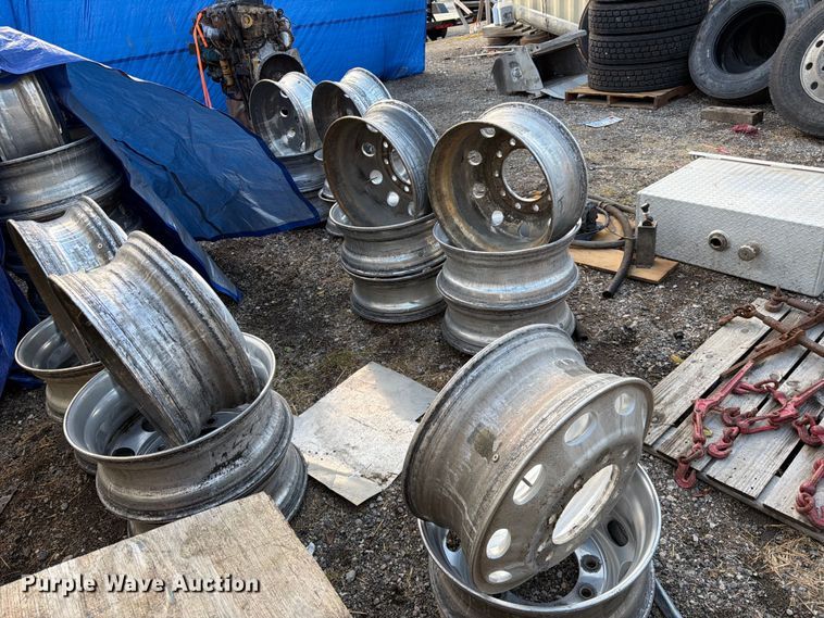 image for item MQ9163 (10) truck tractor wheels
