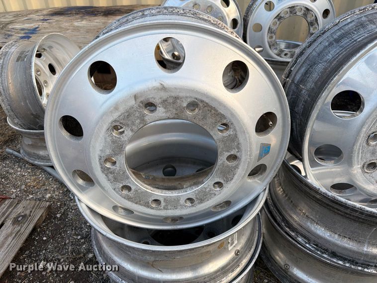 image for item MQ9163 (10) truck tractor wheels