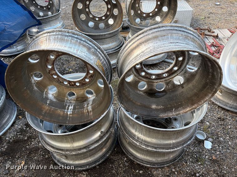 image for item MQ9163 (10) truck tractor wheels