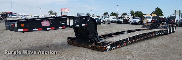 image for item NU9717 2013 Kalyn Siebert lowboy equipment trailer