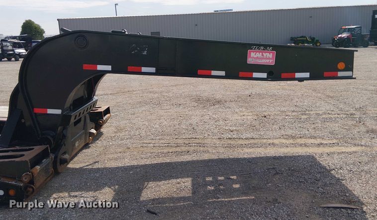 image for item NU9717 2013 Kalyn Siebert lowboy equipment trailer
