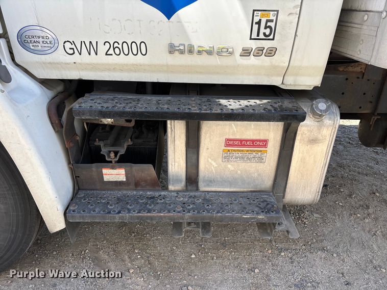 image for item YA3609 2016 Hino 268 box truck