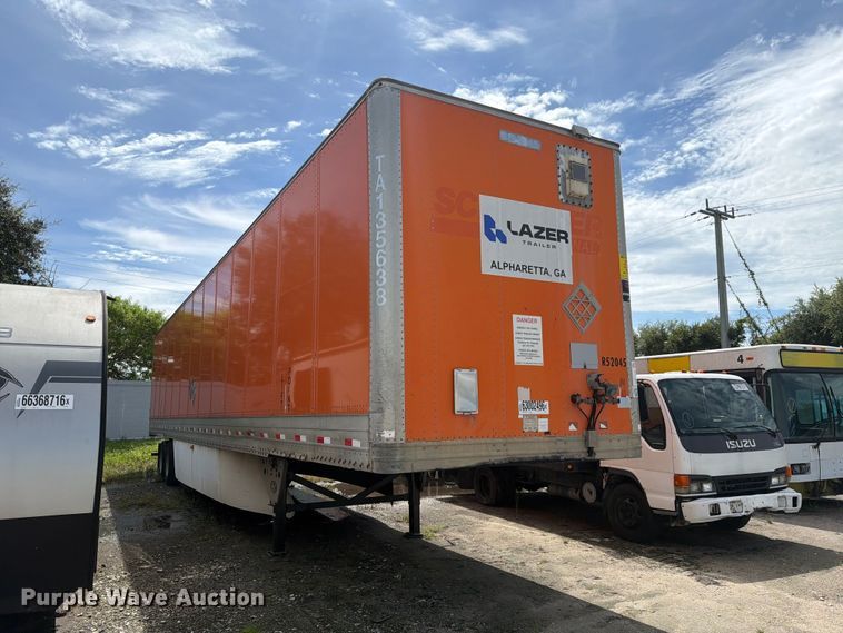 image for item YA4327 2012 Hyundai Translead VC2530152-J dry van trailer