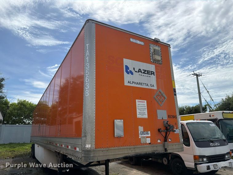 image for item YA4327 2012 Hyundai Translead VC2530152-J dry van trailer