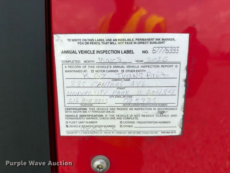 image for item YA4342 2020 International LT625 semi truck